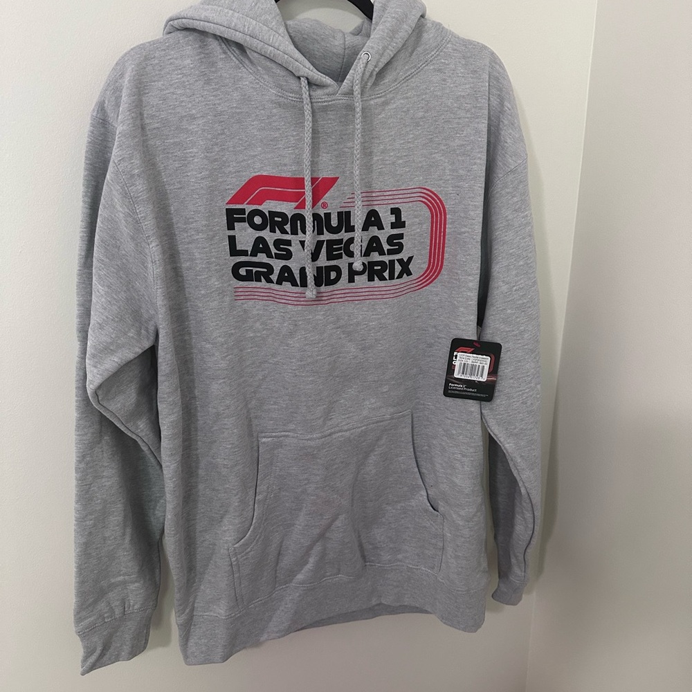 Formula 1 (F1) 2023 Las Vegas Grand Prix Gray Hoodie, NO Longer Available, NWT